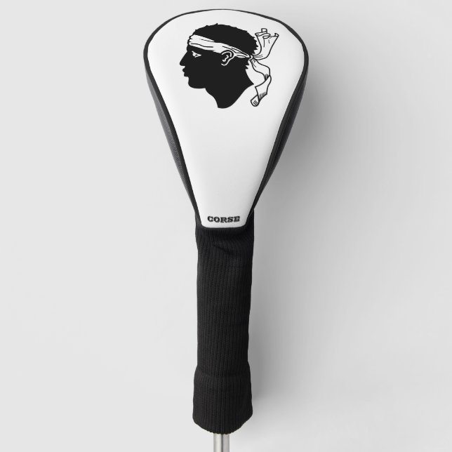 Korsika-Flagge Golf Headcover (Vorderseite)