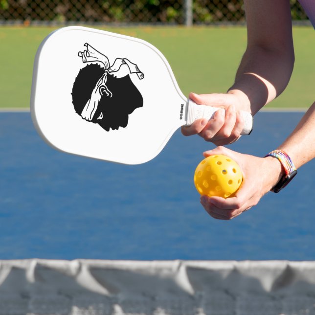 Korsika-Flagge Pickleball Schläger (InSitu)