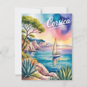 Korsika Postkarte
