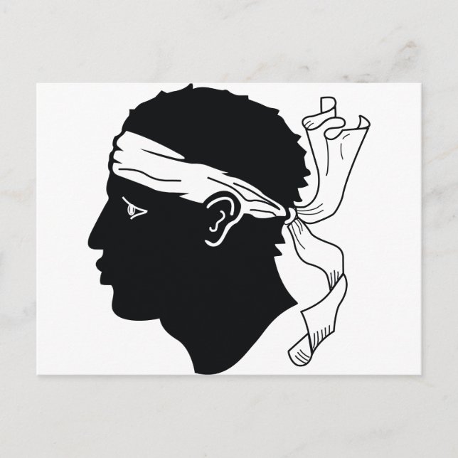 Korsika Postkarte (Vorderseite)