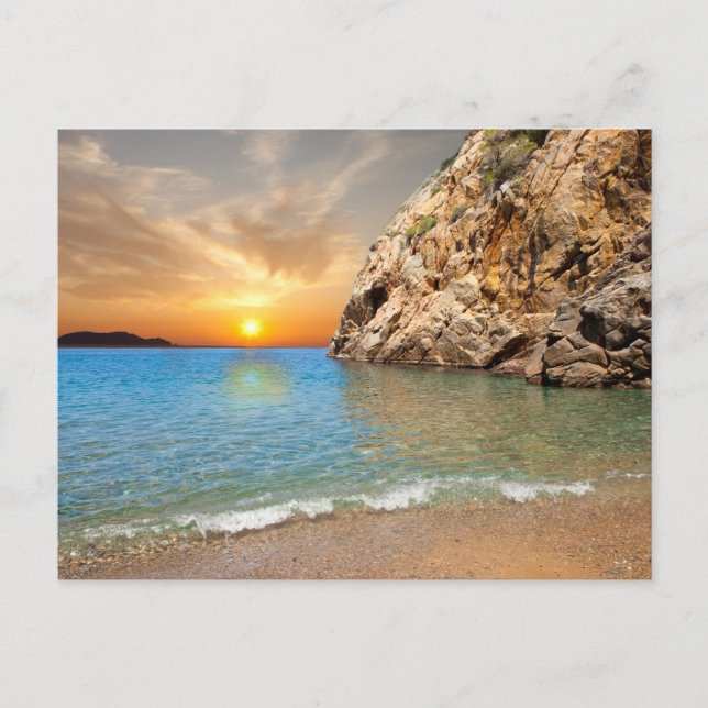 korsische Landschaft Postkarte (Vorderseite)