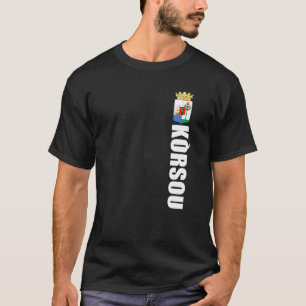 Korsou Soccer Cuacaoan Futbol T-Shirt Land Curac