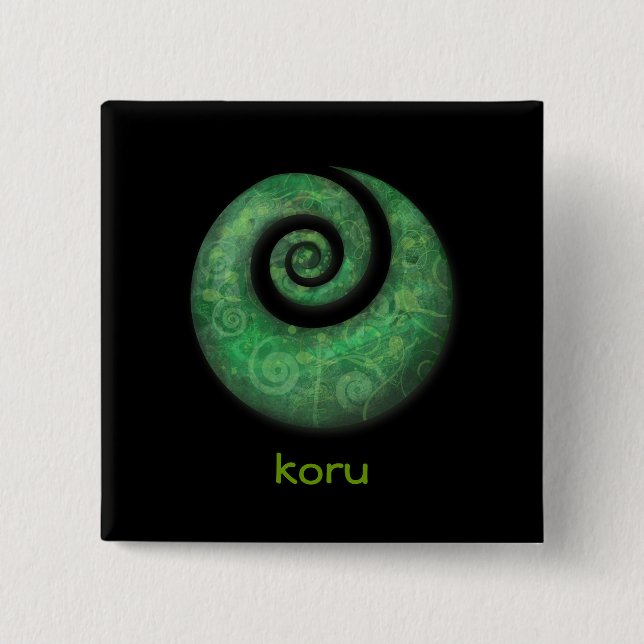 Koru Button (Vorderseite)