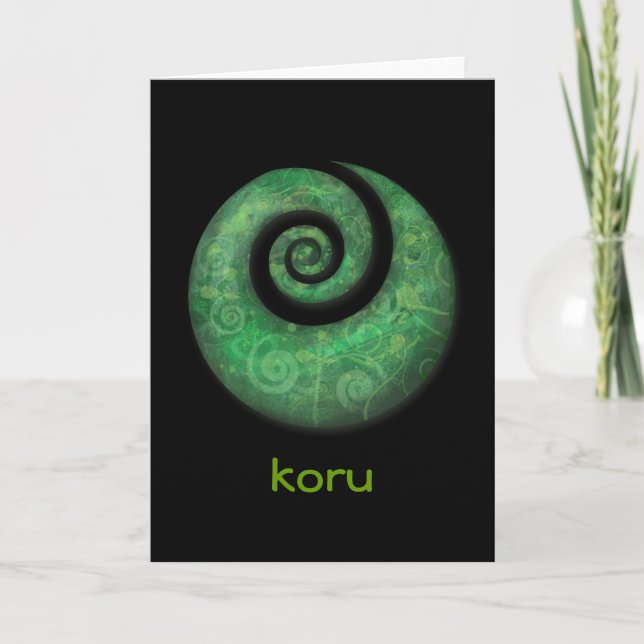 koru karte (Vorderseite)