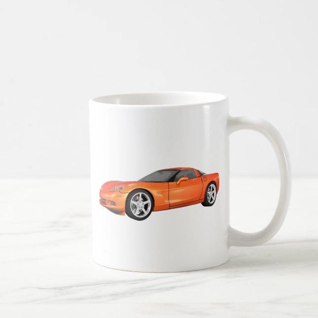 Korvette 2008: Sportwagen: OrangenFinish: Kaffeetasse (Rechts)