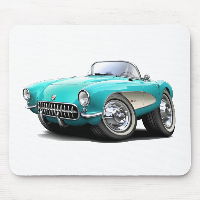 Korvette-Aqua-Auto 1956-57 Mousepad (Vorne)