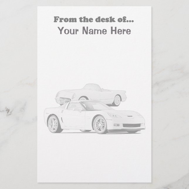 Korvette-Briefpapier Briefpapier (Vorderseite)