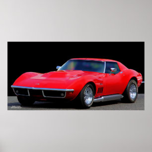 KORVETTE: DAS AMERIKANER-SPORT-AUTO POSTER