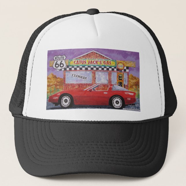 Korvette-Malereien 005 Truckerkappe (Vorderseite)