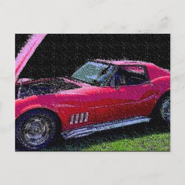 Korvette Postkarte (Vorderseite)