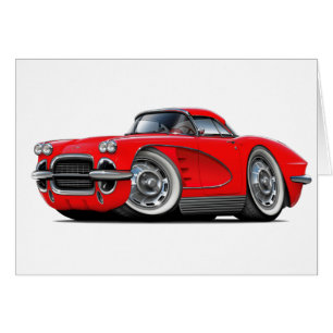 Korvette-Rot-Auto 1962