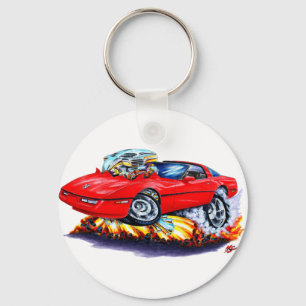 Korvette-Rot-Auto 1984-93 Schlüsselanhänger