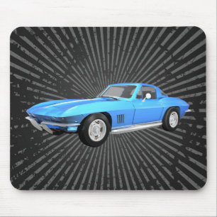 Korvette-Sport-Auto 1967: Blaues Ende: Mousepad