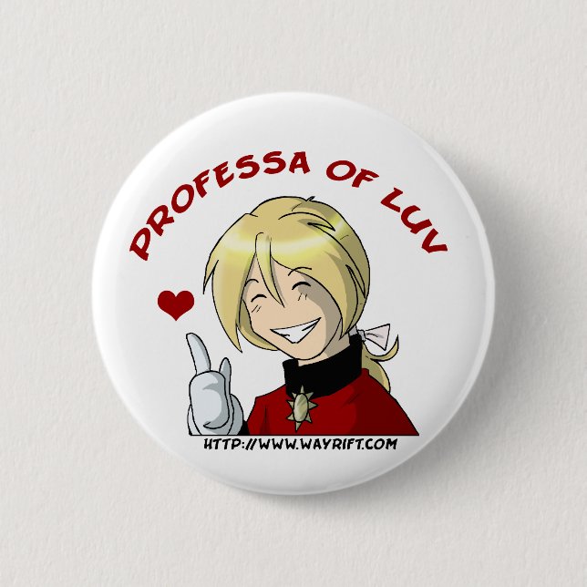 Kory: Professa von Luv Knopf Button (Vorderseite)