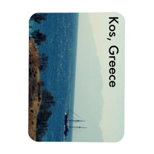 Kos, Grèce Pirate Ship in the Sea Magnet