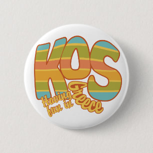 KOS Griechenland Gewohnheitsknopf Button