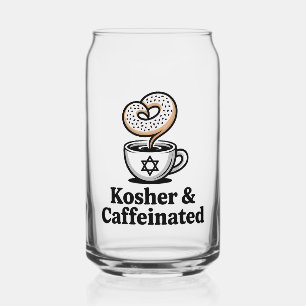 Koscher und koffeinierter jüdischer Kaffee Hanukka Dosenglas
