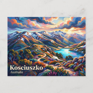 Kosciuszko Nationalpark Australien Postkarte