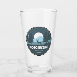 Kosciuszko-Nationalpark-Hirsche Glas