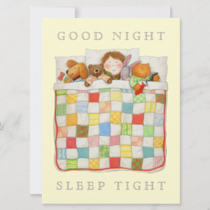 KOSETTE DEcke 6,5x8,75 Blank Flat Card - Gelb Einladung