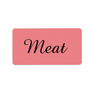 Kosher Kitchen Stickers Label Meat Fleishig Fleish Adressaufkleber