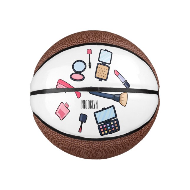 Kosmetik / Make-up Cartoon Illustration Mini Basketball (Vorderseite)