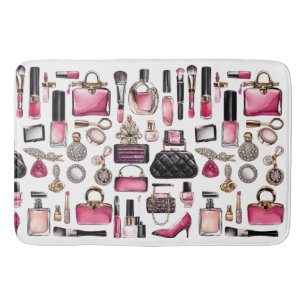 Kosmetik Makeup Brushes Nailpolish Bath Mat Badematte