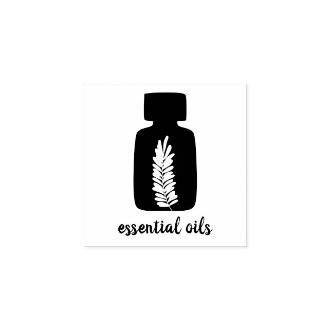 Kosmetische Flasche mit Zeichnend Lavendel Gummistempel (Prägung)