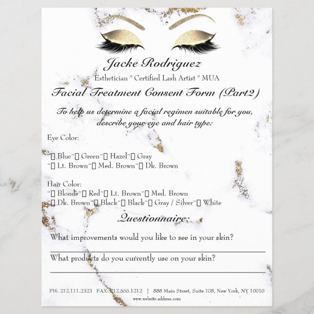 Kosmetischer Bestandteil Teil 2 Flyer (Vorne)