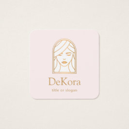 Kosmetologe Pink Beauty Girl Face