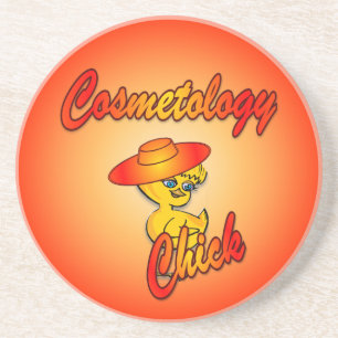 Kosmetologie Chick #5 Getränkeuntersetzer