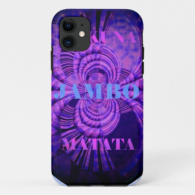 Kosmic Hakuna Art Print Case-Mate iPhone Hülle (Rückseite)