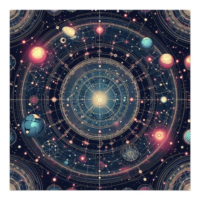 Kosmic Odyssey Fotodruck (Vorne)