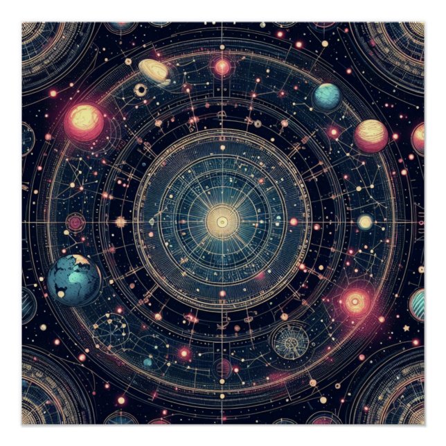 Kosmic Odyssey Poster (Vorderseite)
