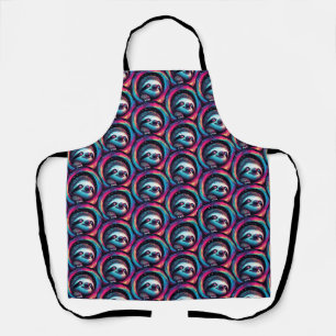 Kosmic Sloth Galaxy Art Schürze