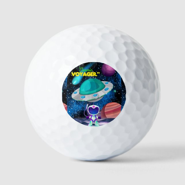 KOSMIC VOYAGER GOLFBALL (Vorderseite)