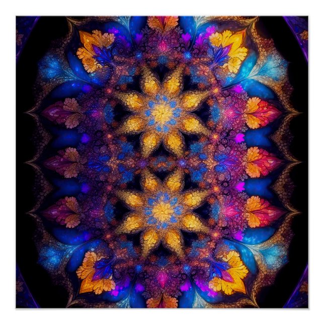 KOSMICALLY ZEN POSTER (Vorderseite)