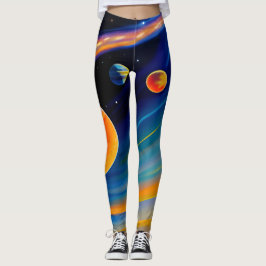 kosmisch Inspiriert Leggings