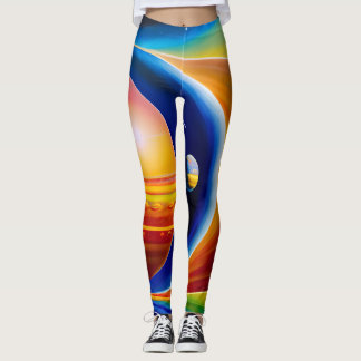 kosmisch Inspiriert Leggings