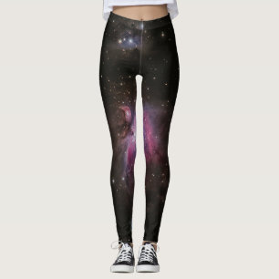 Kosmisch rosa Nebula Galaxy Leggings