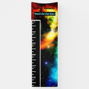 Kosmisch wachsen Sie Diagramm Banner