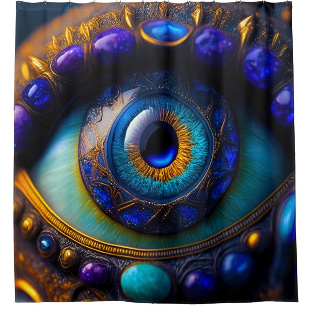 Kosmische Anforderung 22a Duschvorhang (Vorderseite)