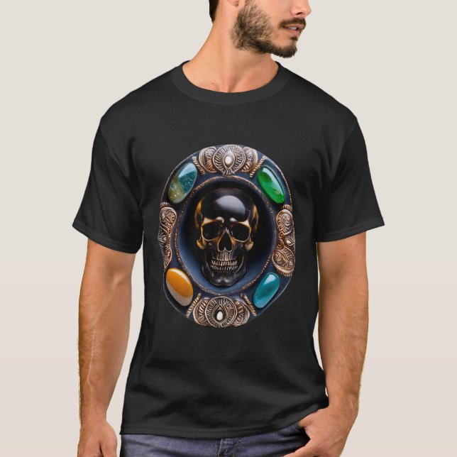 Kosmische Anforderung Wertvoller Duschvorhang T-Shirt (Vorderseite)