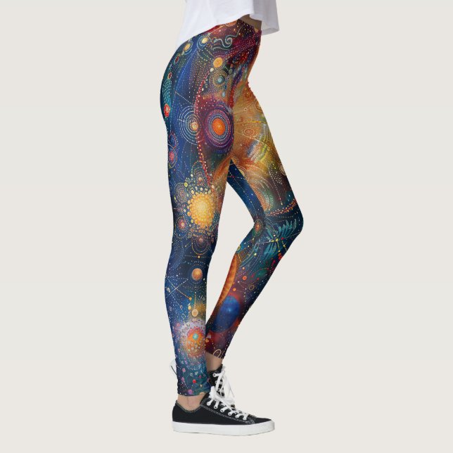 Kosmische Astrologische Leggings (Rechts)