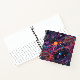 Kosmische Bewegung Notizbuch