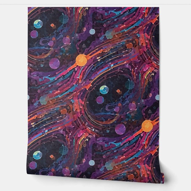 Kosmische Bewegung Tapete (Abrollen)