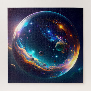 Kosmische Blasen-Galaxie-Fantasie-Kunst