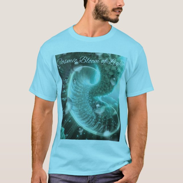 Kosmische Blüte des Lichts T-Shirt (Vorderseite)