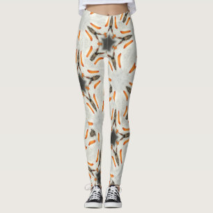 kosmische Bracksterne, braun Leggings
