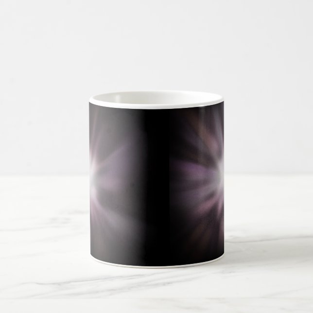 Kosmische Burst-Kunst Kaffeetasse (Mittel)